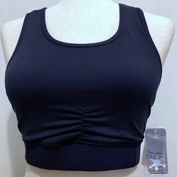 Splendid NWT Navy Sports Bra Women S - Picture 2 of 11